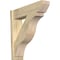 Ekena Millwork Funston Slat Rough Sawn Outlooker, Douglas Fir, 8"W x 32"D x 32"H OUT08X32X32FST06RDF - alternate 1